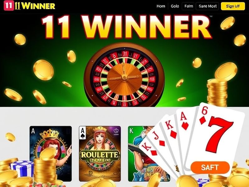 Discover 11winner.com Casino, your ultimate destination for real-money online gambling. Explore top slot games, live tables, and exclusive bonuses with expert reviews and safe transactions.