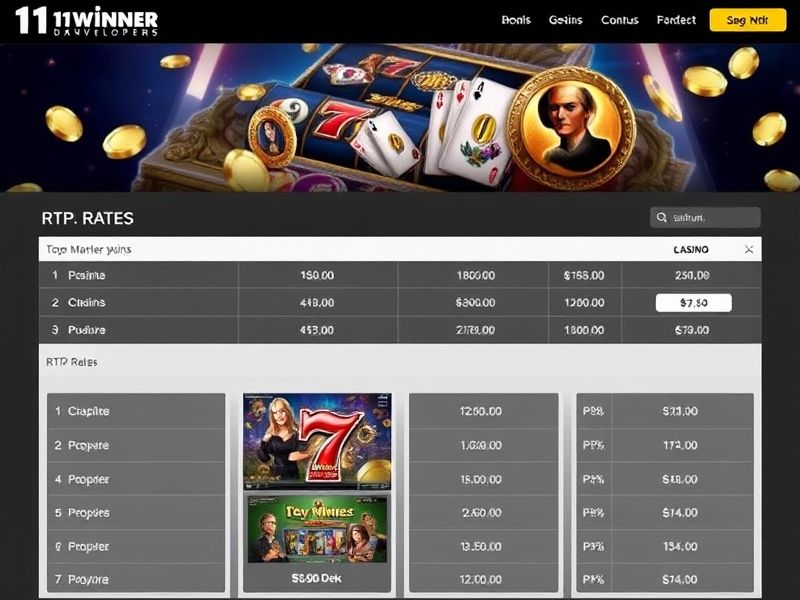 Discover 11winner.com Casino, your ultimate destination for real-money online gambling. Explore top slot games, live tables, and exclusive bonuses with expert reviews and safe transactions.