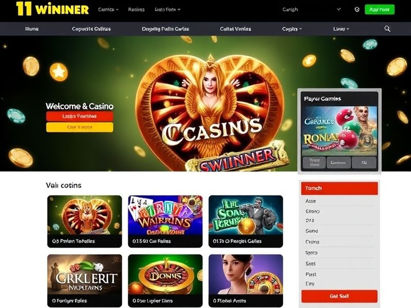Discover 11winner.com Casino, your ultimate destination for real-money online gambling. Explore top slot games, live tables, and exclusive bonuses with expert reviews and safe transactions.